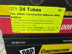 2 Pack Tan, 305ML, Construction Adhesive 4000 Subfloor