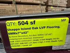 Useppa Island Oak LVP Flooring 6MMx7"x42"