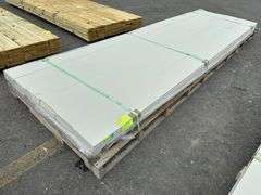 Beige PVC Trim Board, 5/8"x8"x12'