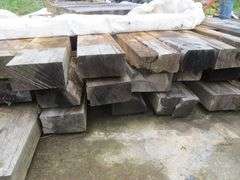 Rough Cut Timber 4"x8"x 16'-20' - 33x$