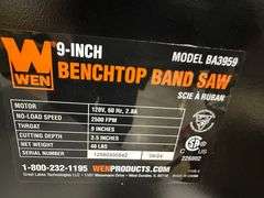 WEN 2.8-Amp 9-Inch Benchtop Band Saw