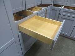 Stone Harbor Gray Kitchen Cabinet Set 10'x15'