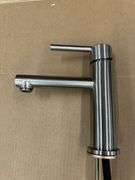 Brushed Nickle Single Hole Single Handle Bathroom Faucet