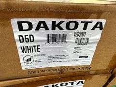 White, Dakota D5D Vinyl Siding 12'