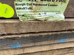 Rough Cut Hardwood Lumber RWxRTxRL (Longest Board 14')