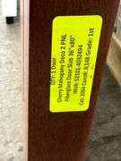 Cherry Mahogany Deco 2 PNL Fiberglass Door Slab 36"x80"