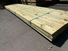 Pressure Treated Decking 5/4"x6"x16'