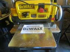 DeWalt 13" Planer on Rolling Stand