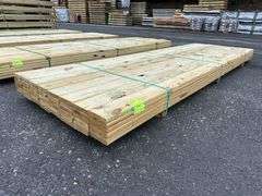 Pressure Treated Decking 5/4"x6"x12'