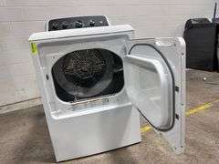 GE 7.2 cu. ft. vented Electric Dryer in White with Auto Dry and Extended Tumble M#GTD48EASW0WB