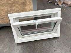 White Vinyl Enviro Window 25.25"x15.5"