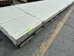 Beige PVC Trim Board, 5/8"x4"x12'