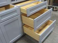 Stone Harbor Gray Kitchen Cabinet Set 10'x15'