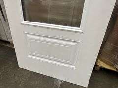2 Tone Deco 2 PNL Fiberglass Door Slab 36"x80"