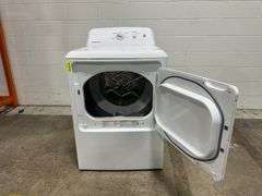 Hotpoint 6.2 cu. ft. vented Electric Dryer in White with Auto Dry M# HTX26EASW0WW