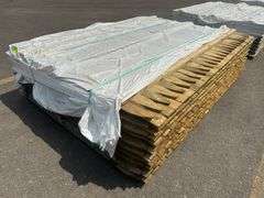 Pressure Treated Stockade Fence Panels 6'x8' With 4" Picket