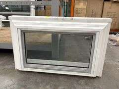 White Vinyl Enviro Window 25.25"x15.5"