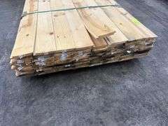 Ponderosa Pine 1"x6"x8' Shiplap Paneling