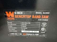 WEN 2.8-Amp 9-Inch Benchtop Band Saw