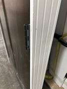 Brown Fiberglass, Decorative Entrance Door 36"x80", Left Hand
