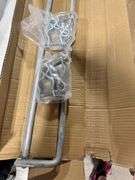 Gate Drop Rod, Galvanized Steel Gate Cane Bolt for Chain Link Fence