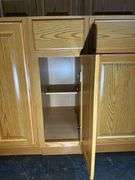 Assembled Regal Oak Kitchen Cabinet Set 10'x16'x10'