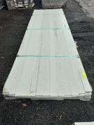 Beige PVC Trim Board, 5/8"x4"x12'