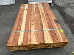 Rough Cut Redwood Demensional Lumber 2"x4"x6'