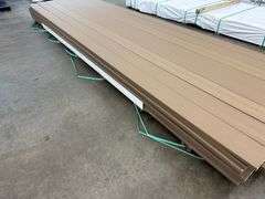 Classic Brown Composite Decking 5/4"x6"x12'