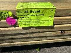 Pressure Treated Decking 5/4"x6"x16'