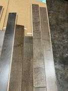 Maple Graphite Hardwood Flooring 3/4"x3"xRL