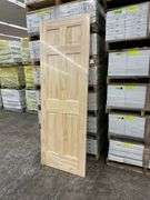 Interior Clear Pine Door Slab 28"x80"