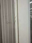 White Fiberglass, Decorative Entrance Door 36"x80", Right Hand