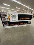 Wallmount Electric Fireplace 48"x10 3/16"x21 1/8"