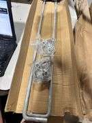 Gate Drop Rod, Galvanized Steel Gate Cane Bolt for Chain Link Fence