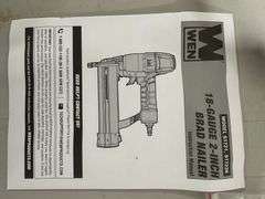 WEN 2-inch 18 Gauge Brad Nailer