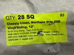 Classic Linen, Northern Star D5D Vinyl Siding, 12'