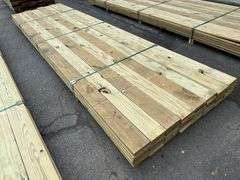 Pressure Treated Decking 5/4"x6"x14'
