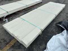 Beige PVC Trim Board, 5/8"x8"x12'