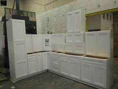 Arcadia White Kitchen Cabinet Set 12'x12'