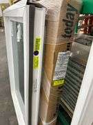 2 White Vinyl Picture Windows 35.75"x48"