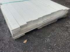Beige PVC Trim Board, 5/8"x4"x12'
