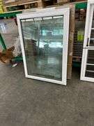 2 White Vinyl Picture Windows 35.75"x48"