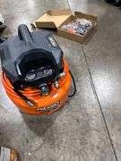 6 Gal. 150 PSI Portable Electric Oil-Free Jobsite Pancake Air Compressor