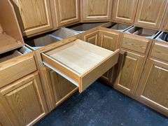 Assembled Regal Oak Kitchen Cabinet Set 10'x16'x10'