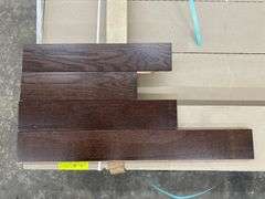 Oak Dark Chocolate Hardwood Flooring 3/4"x4"xRL