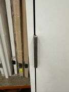 Exterior Full Decorative Glass Fiberglass Door 36"x80" RH
