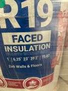 R-19 Faced Fiberglass Rolled Insulation