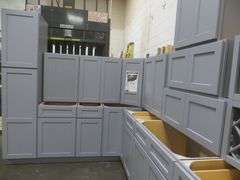 Stone Harbor Gray Kitchen Cabinet Set 10'x15'