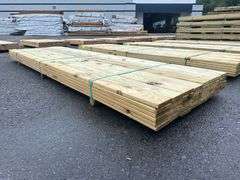 Pressure Treated Decking 5/4"x6"x12'
